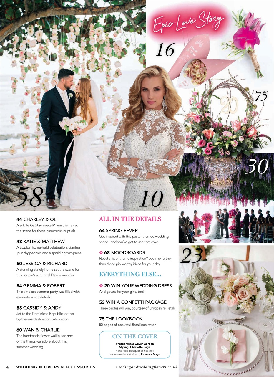 Wedding Flowers Magazine Preview Pages