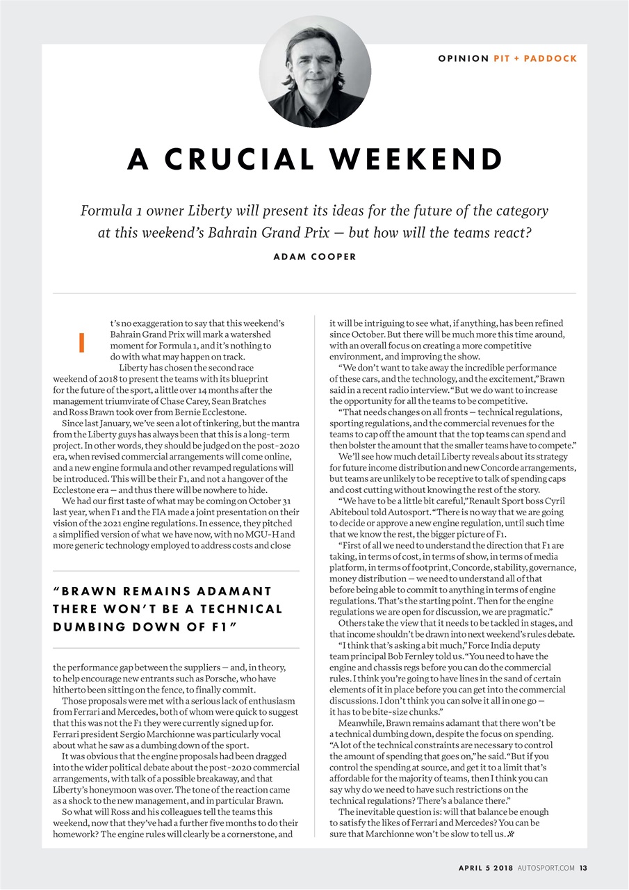 Autosport Preview Pages