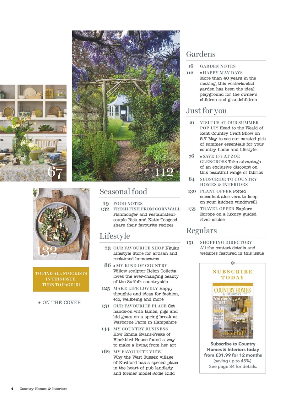Country Homes & Interiors Preview Pages