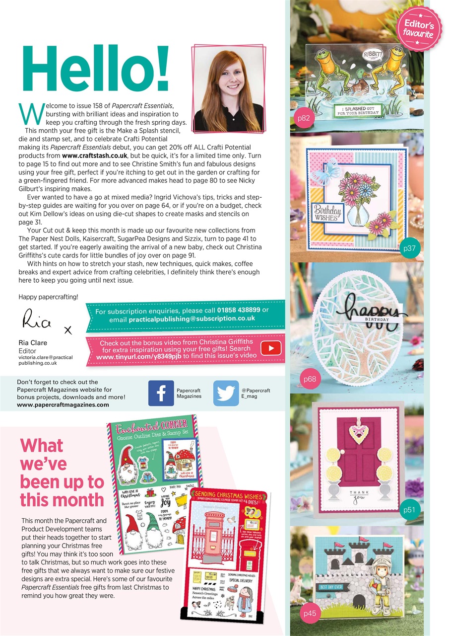 Papercraft Essentials Preview Pages