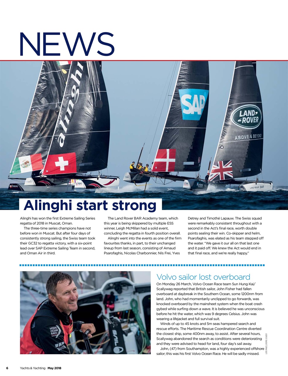 Yachts & Yachting Preview Pages