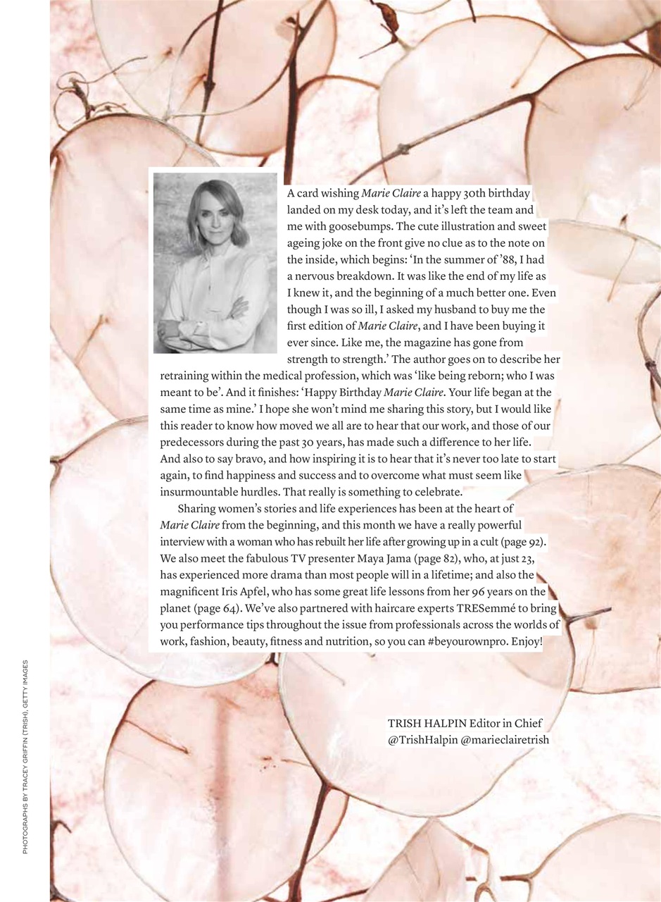 Marie Claire Preview Pages