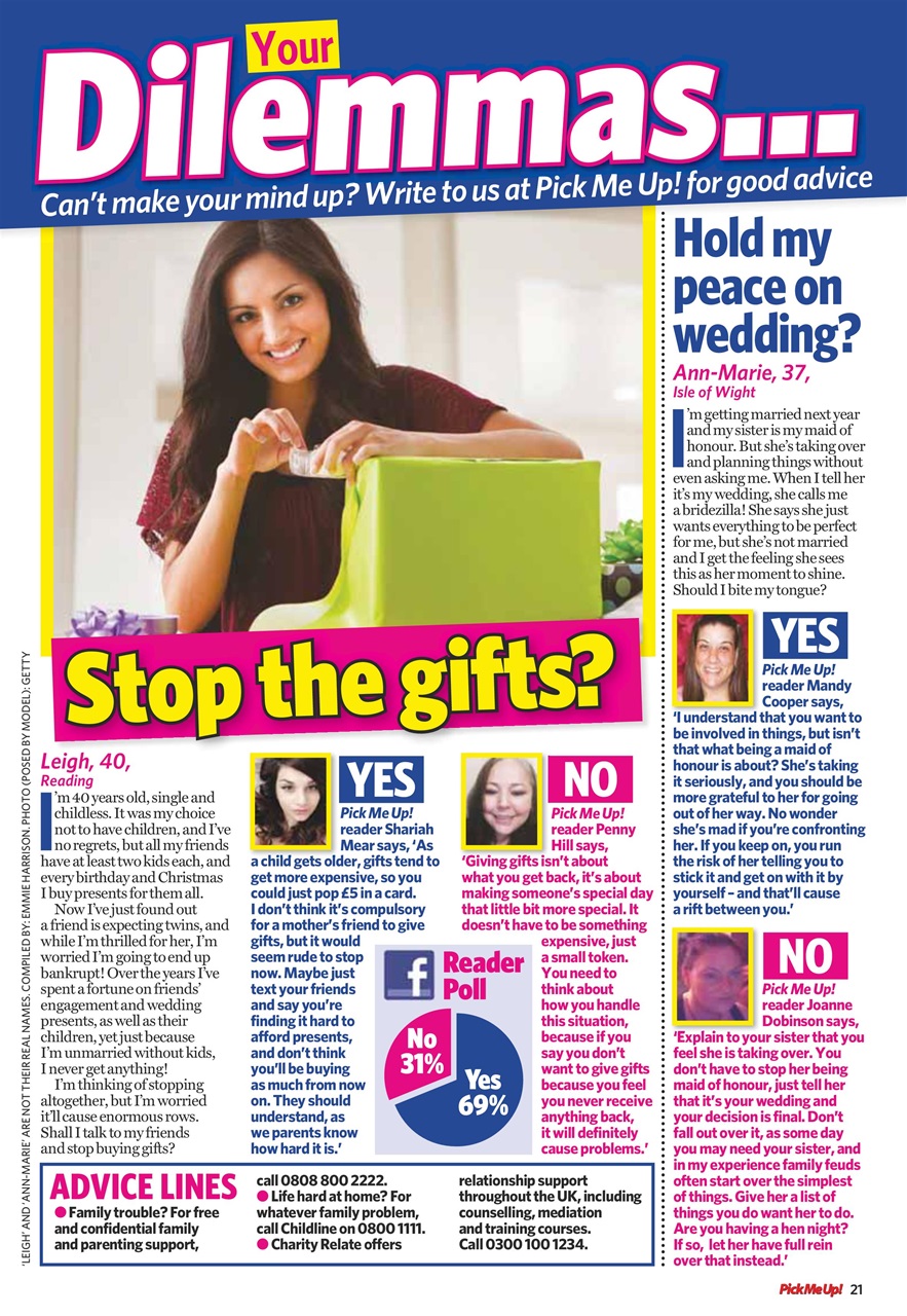 Pick Me Up Preview Pages