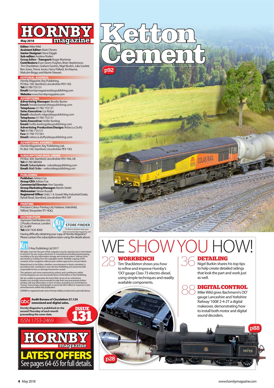 Hornby Magazine Preview Pages