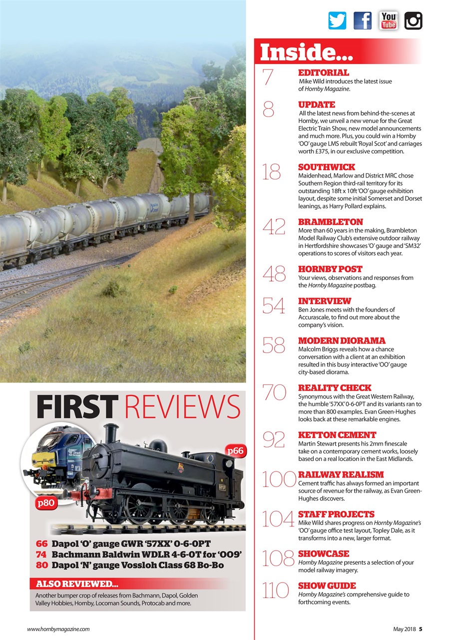Hornby Magazine Preview Pages