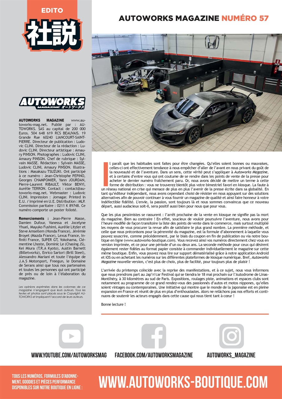 Autoworks Magazine Preview Pages