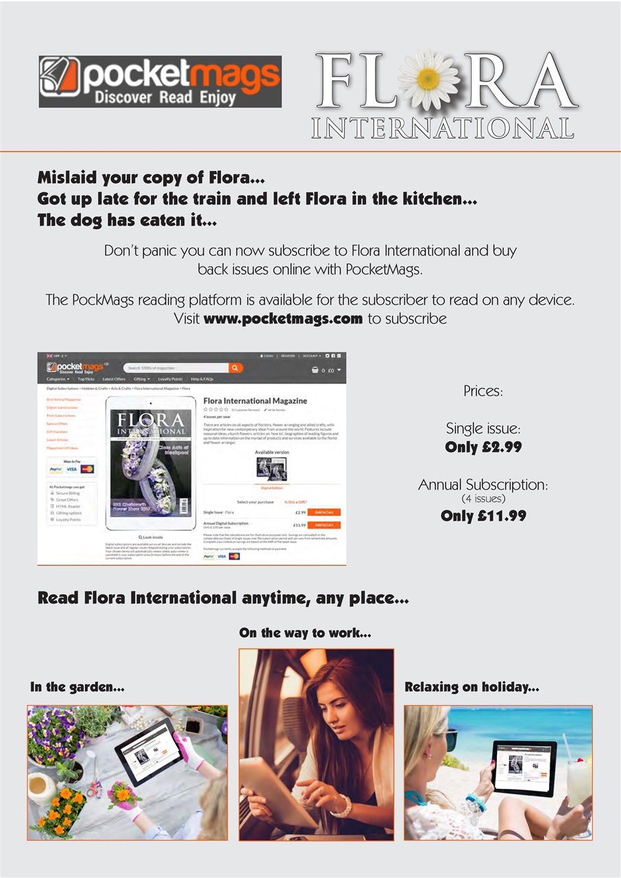 Flora International Preview Pages