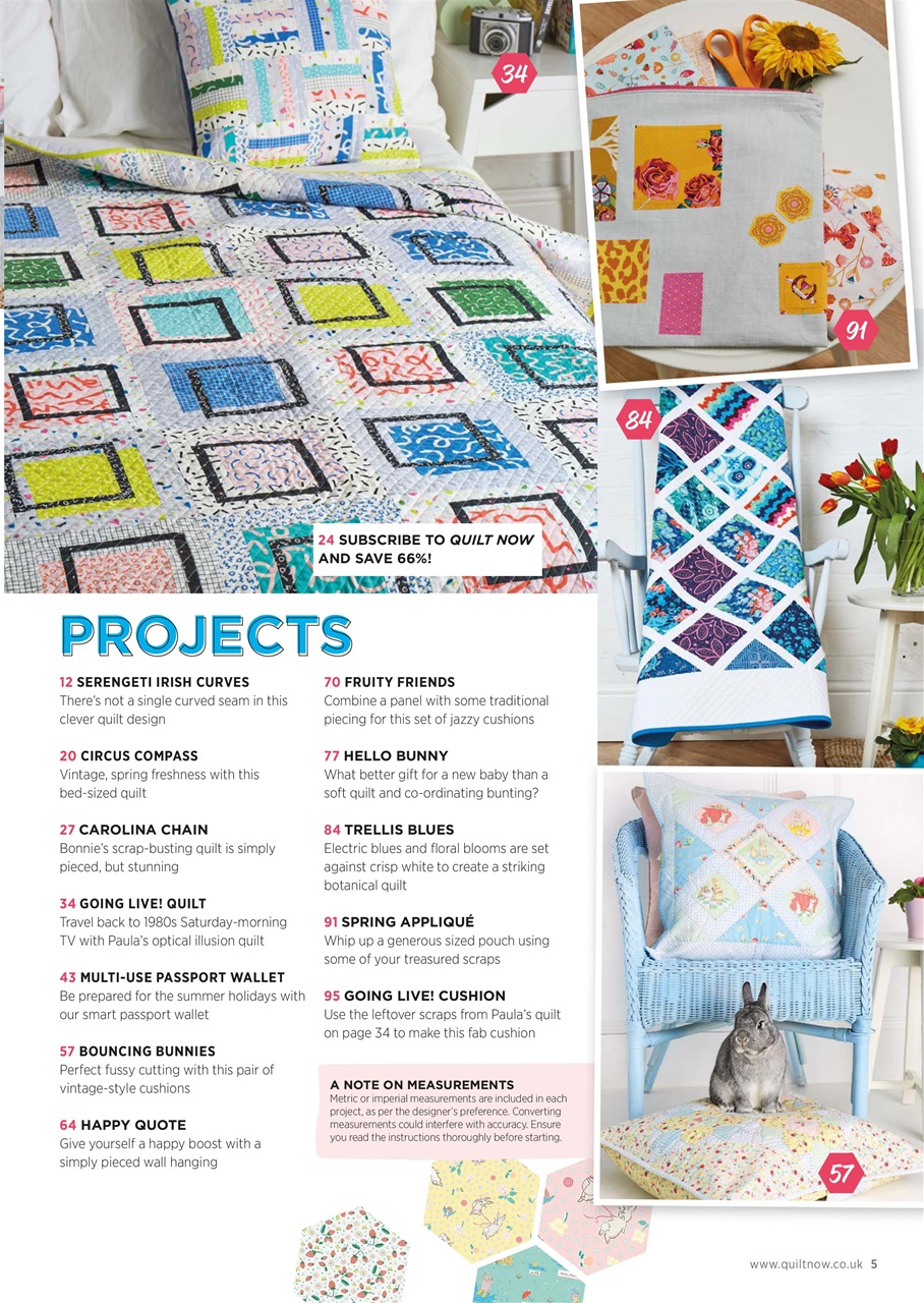 Quilt Now Preview Pages