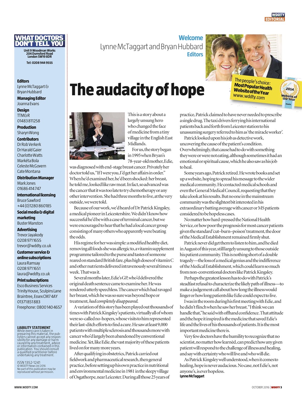 What Doctors Don't Tell You Preview Pages