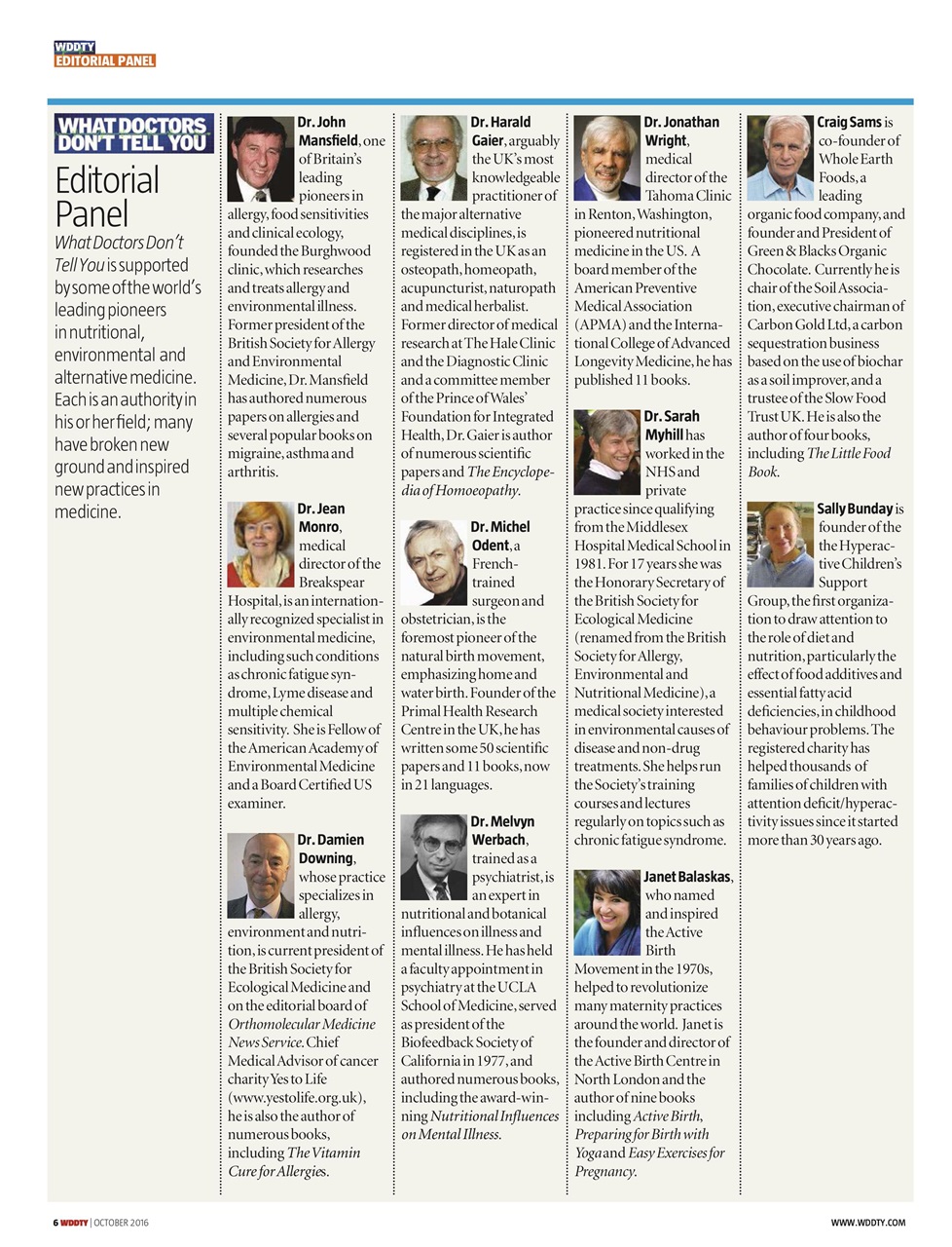 What Doctors Don't Tell You Preview Pages