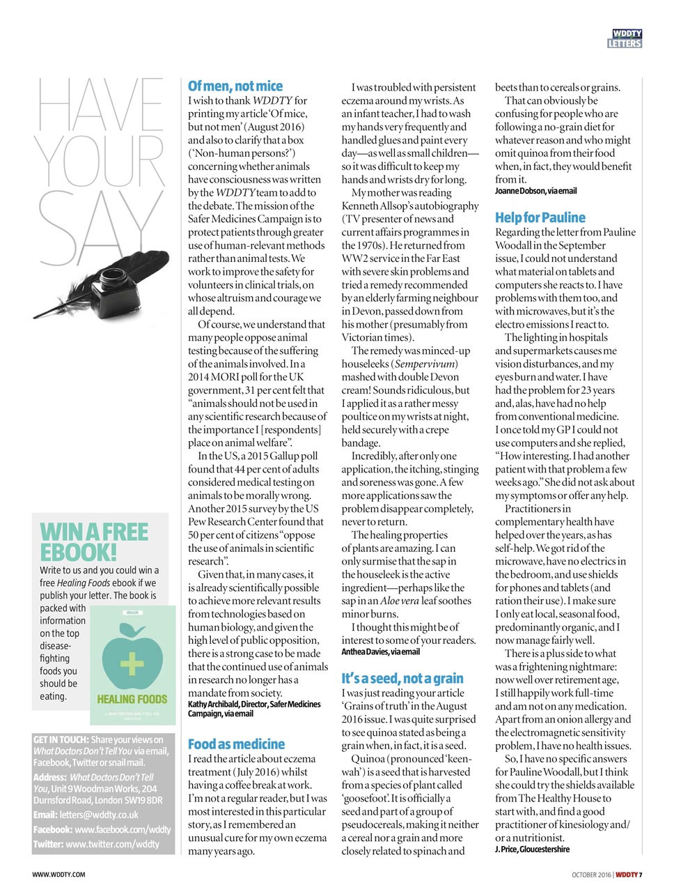 What Doctors Don't Tell You Preview Pages