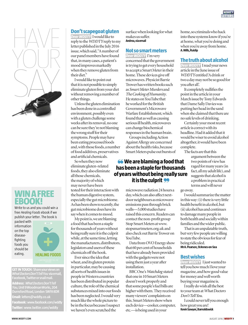 What Doctors Don't Tell You Preview Pages