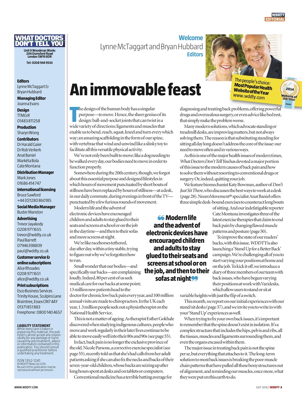 What Doctors Don't Tell You Preview Pages