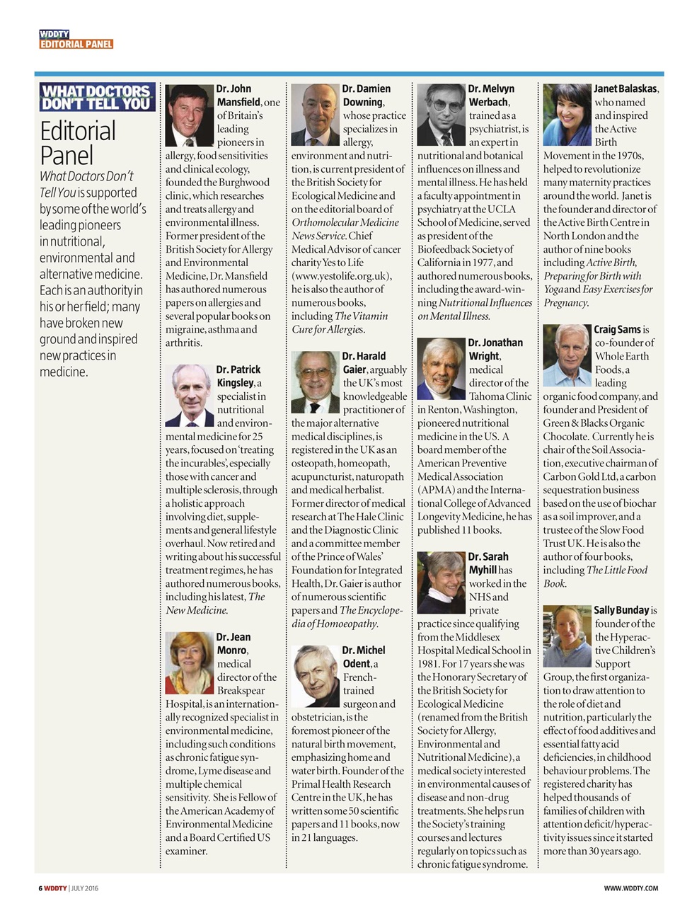 What Doctors Don't Tell You Preview Pages