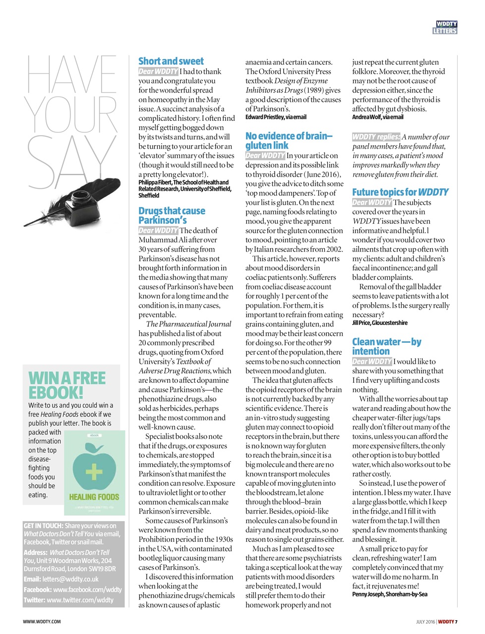 What Doctors Don't Tell You Preview Pages