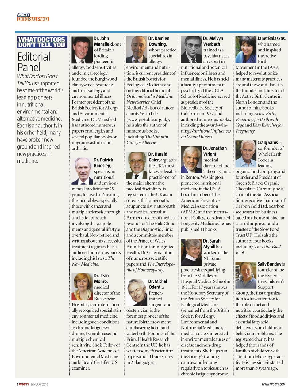 What Doctors Don't Tell You Preview Pages