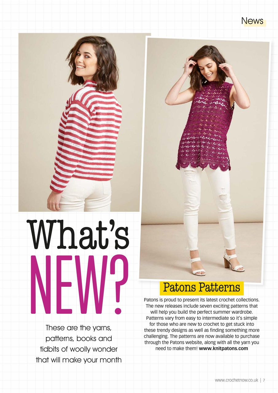 Crochet Now Magazine Preview Pages