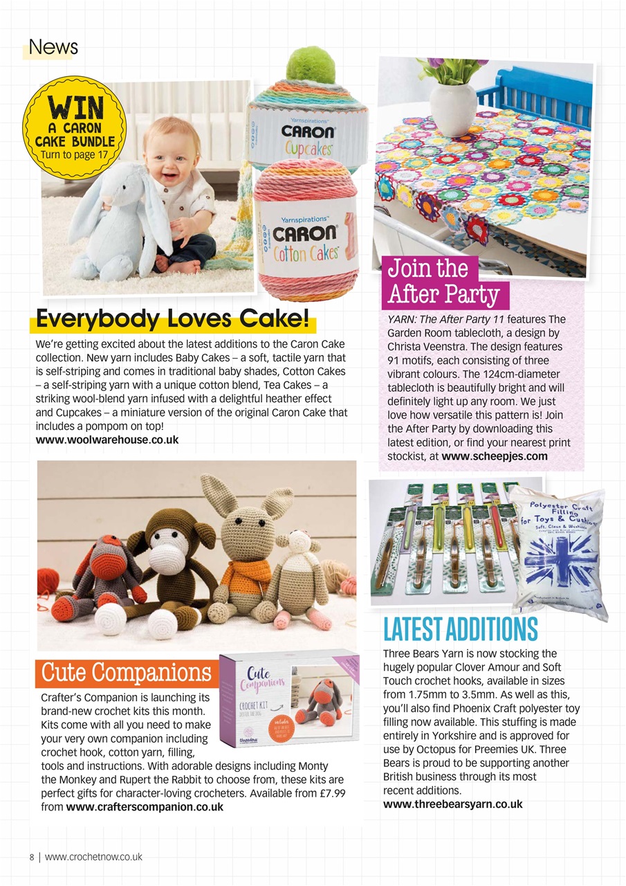 Crochet Now Magazine Preview Pages