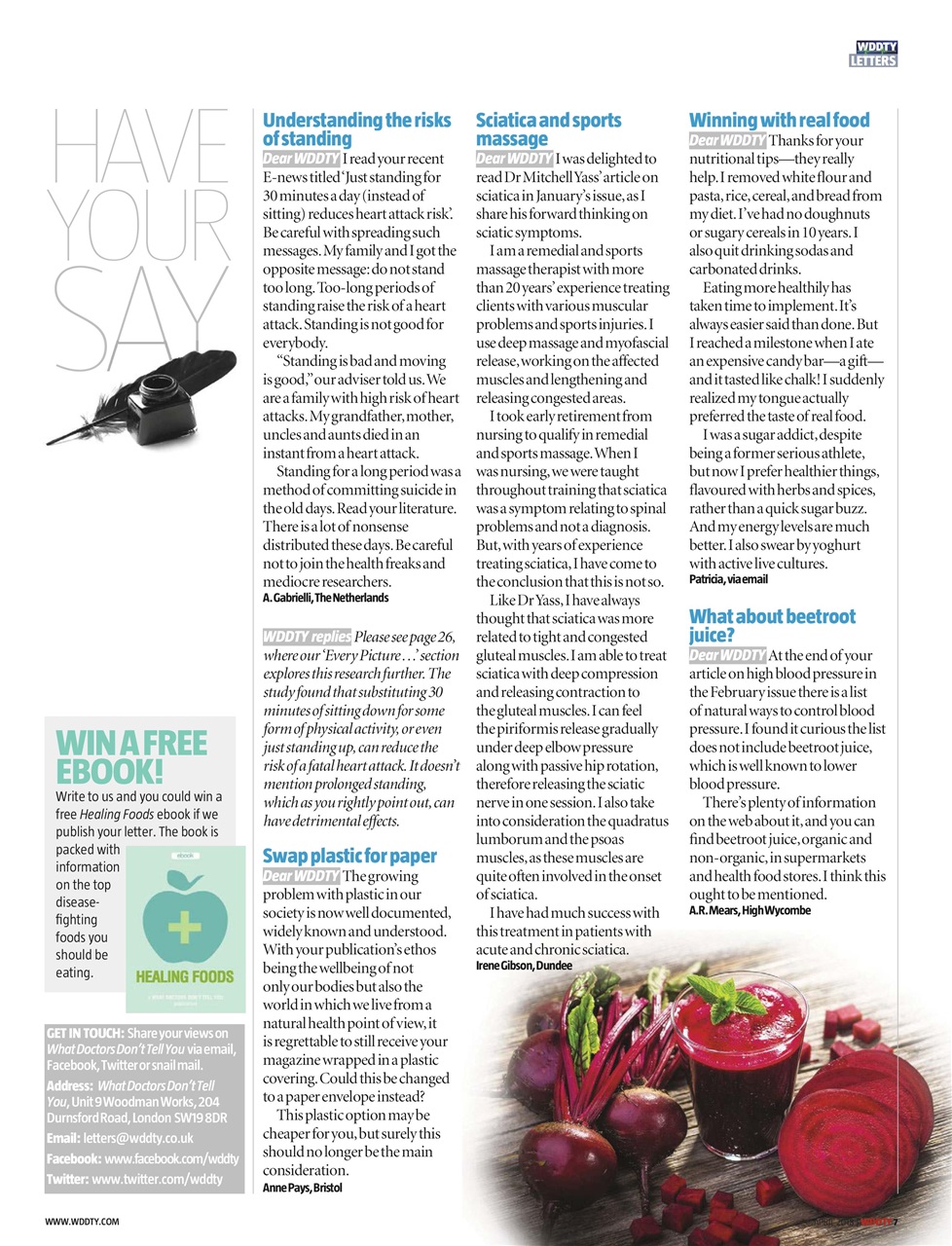 What Doctors Don't Tell You Preview Pages