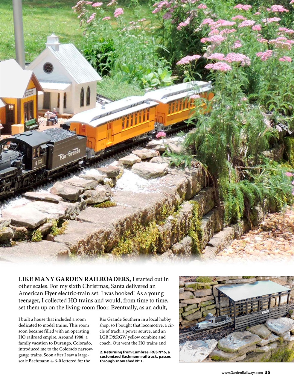 Garden Railways Preview Pages