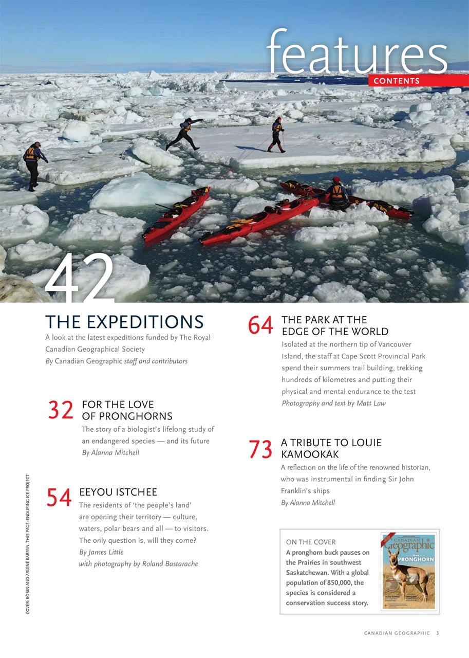 Canadian Geographic Preview Pages