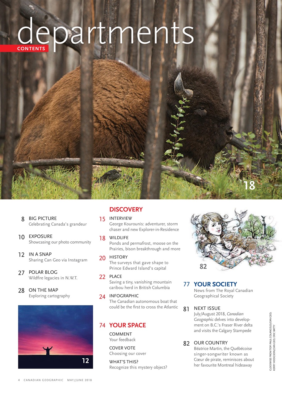 Canadian Geographic Preview Pages