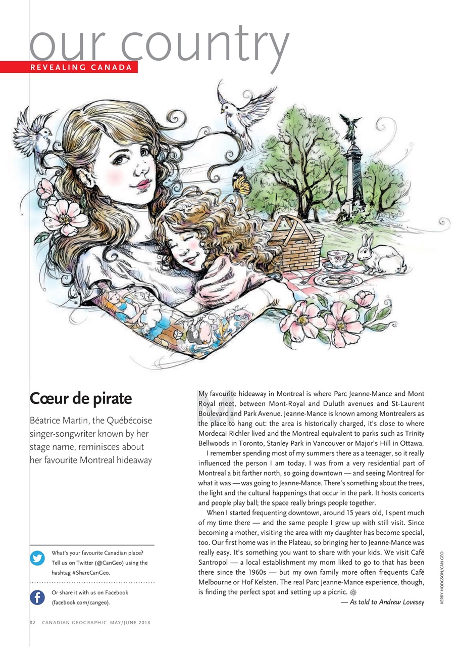 Canadian Geographic Preview Pages