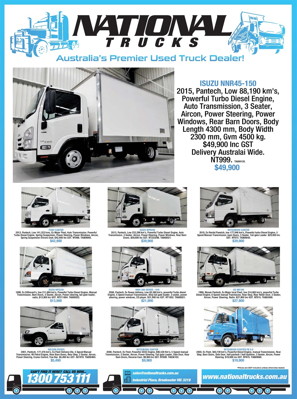 JUST TRUCKS Preview Pages