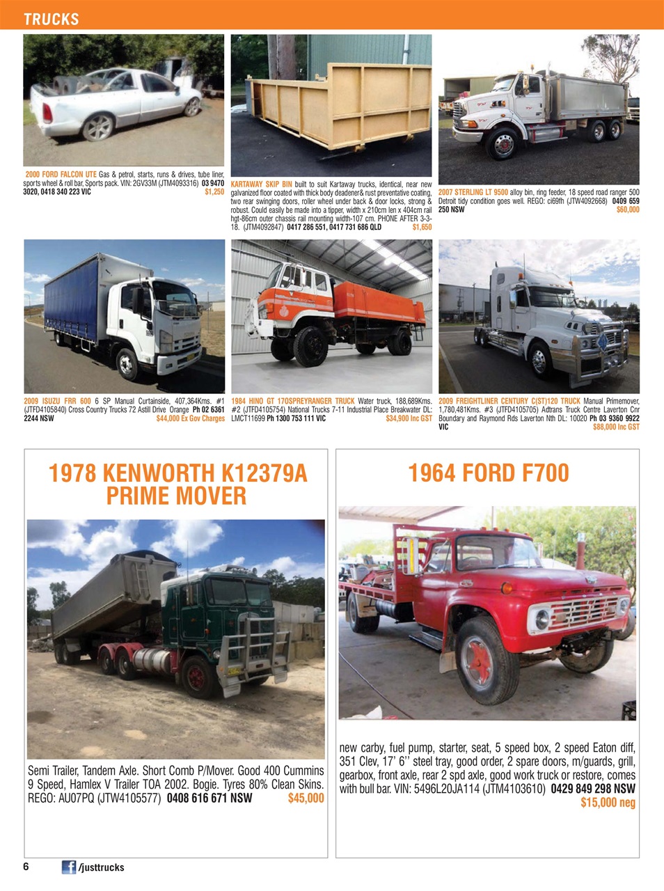 JUST TRUCKS Preview Pages