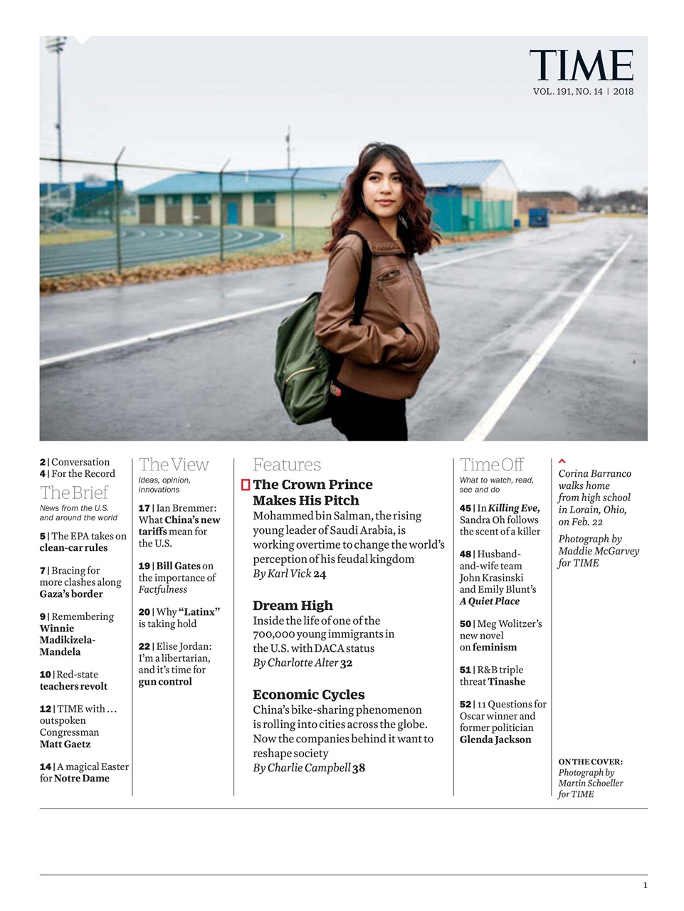 TIME Magazine Europe Preview Pages