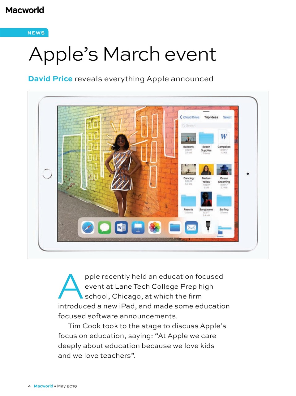 Macworld Preview Pages