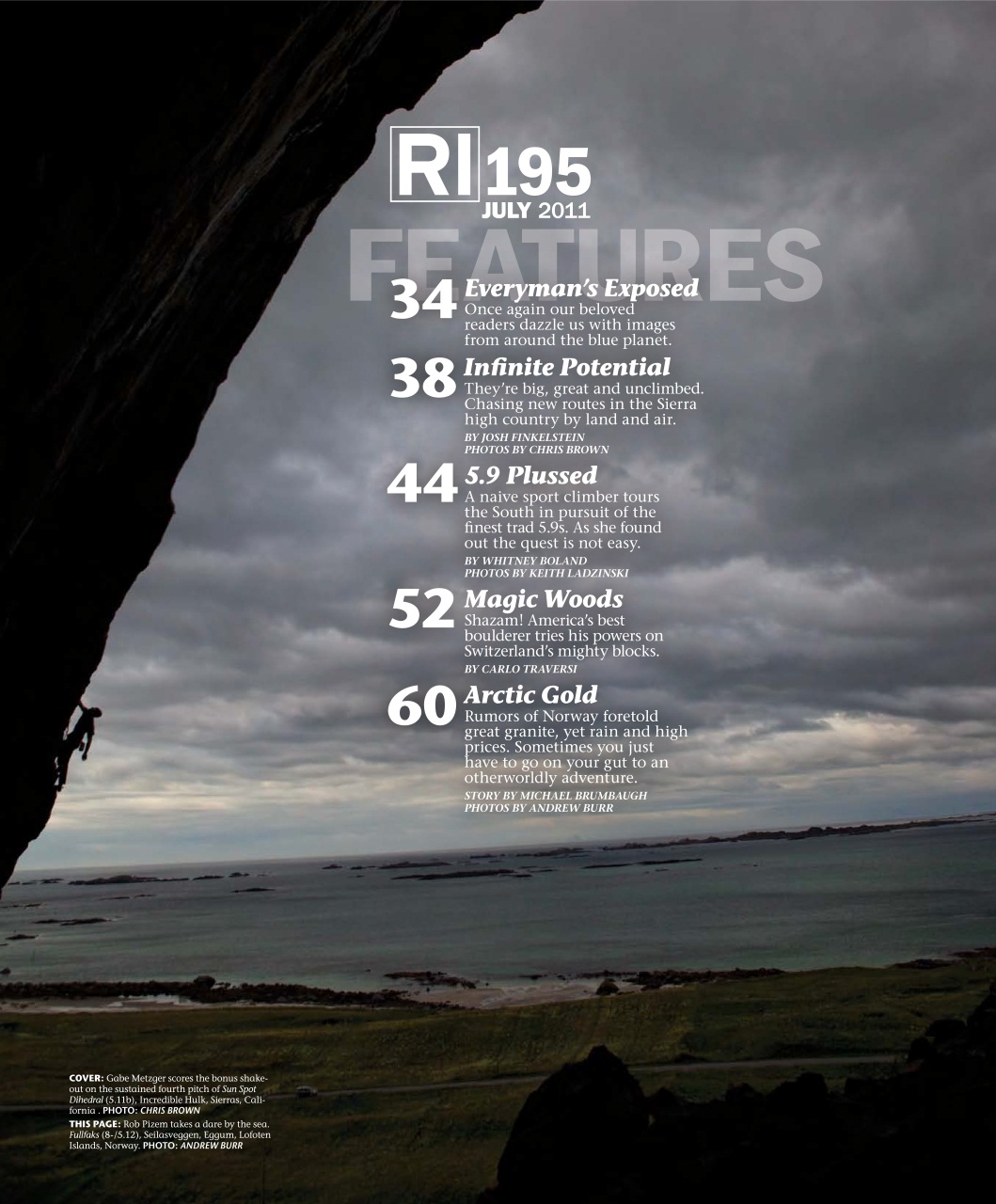 Rock and Ice Preview Pages