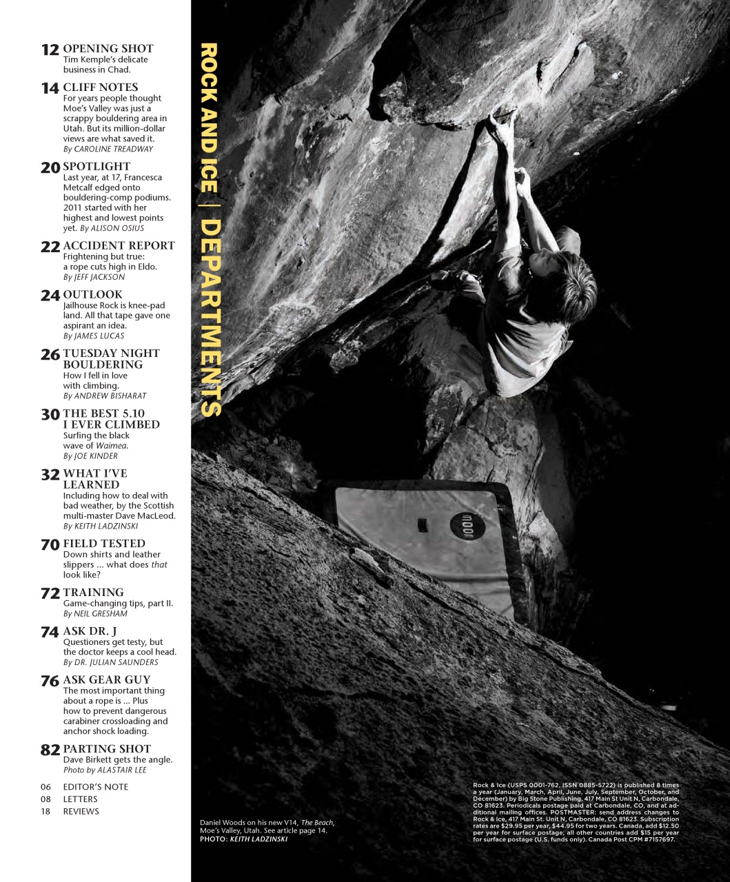 Rock and Ice Preview Pages