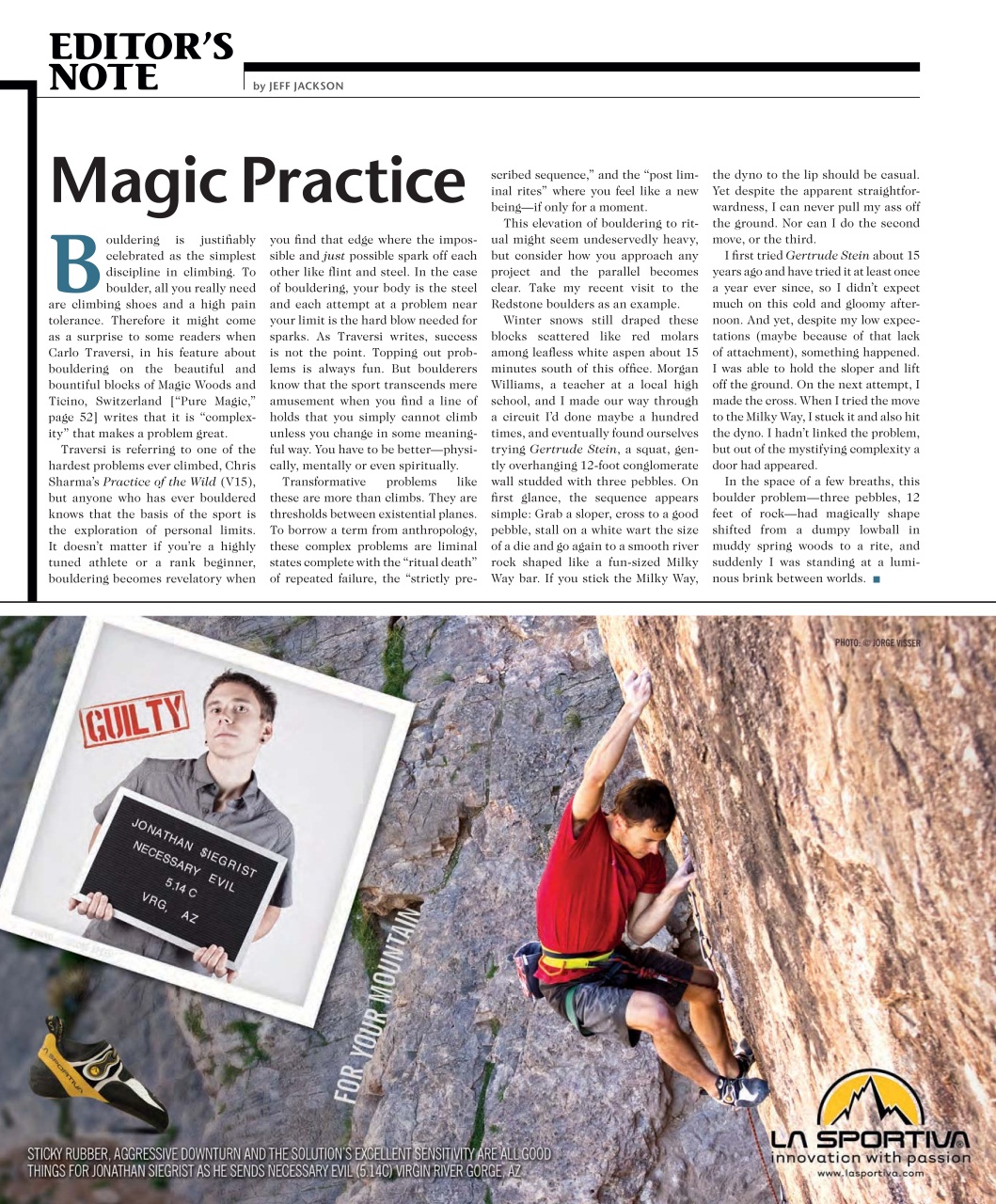 Rock and Ice Preview Pages