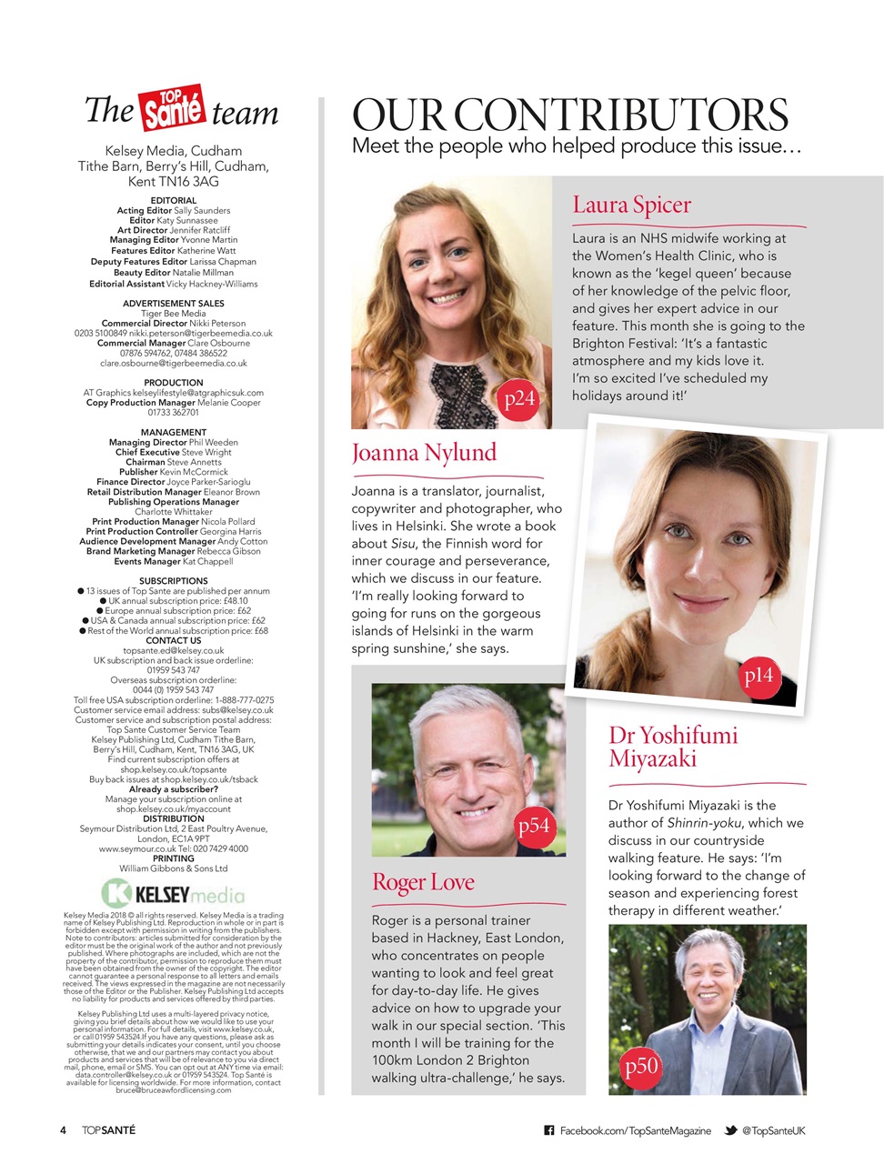 Top Sante Preview Pages