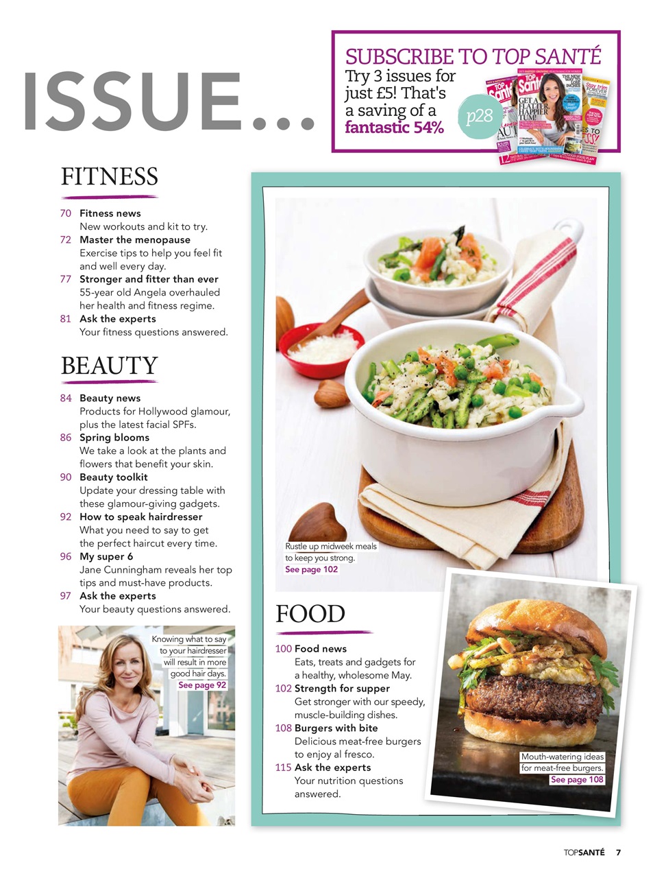 Top Sante Preview Pages