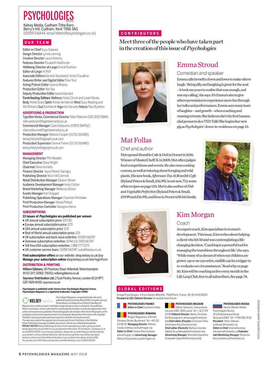 Psychologies Preview Pages