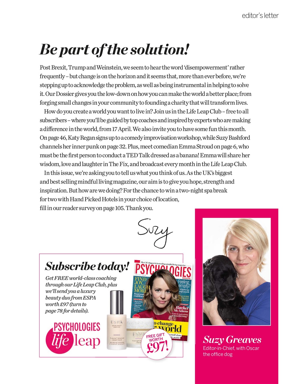 Psychologies Preview Pages