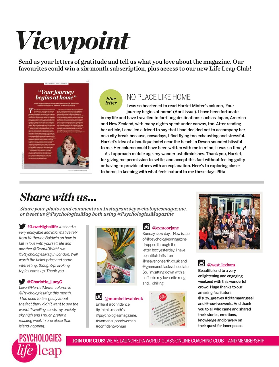 Psychologies Preview Pages