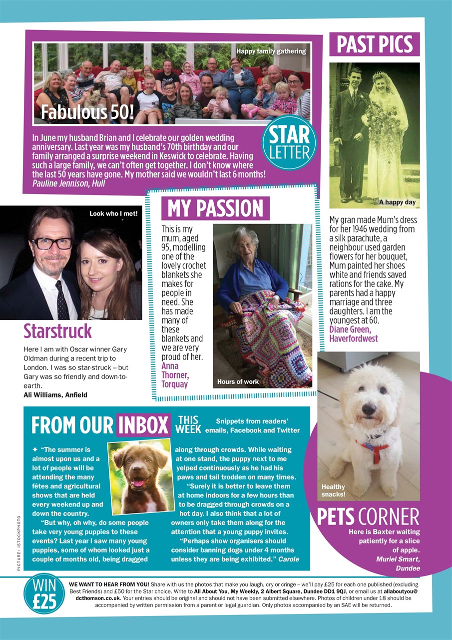 My Weekly Preview Pages