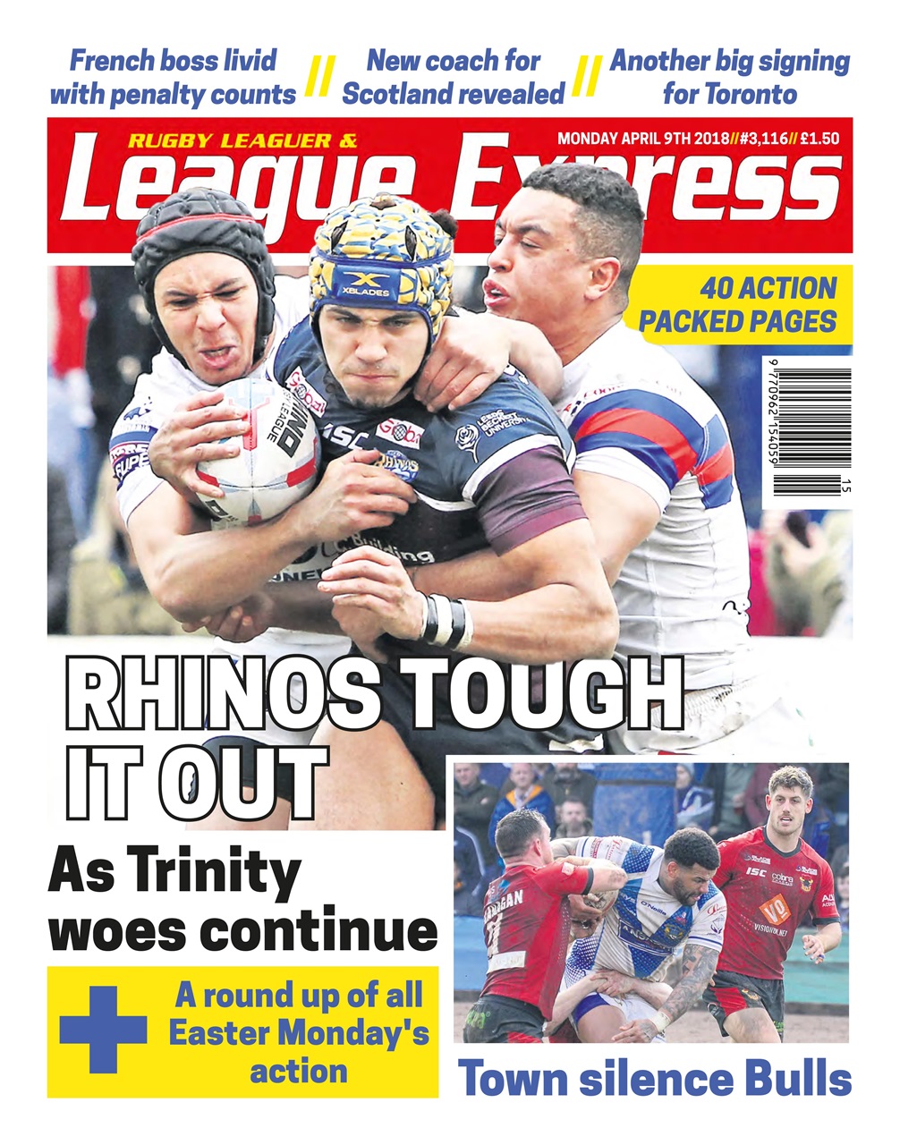 League Express Preview Pages