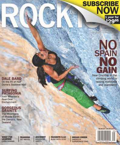 Rock and Ice issue September 2011
