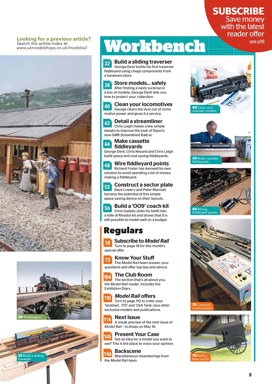 Model Rail Preview Pages