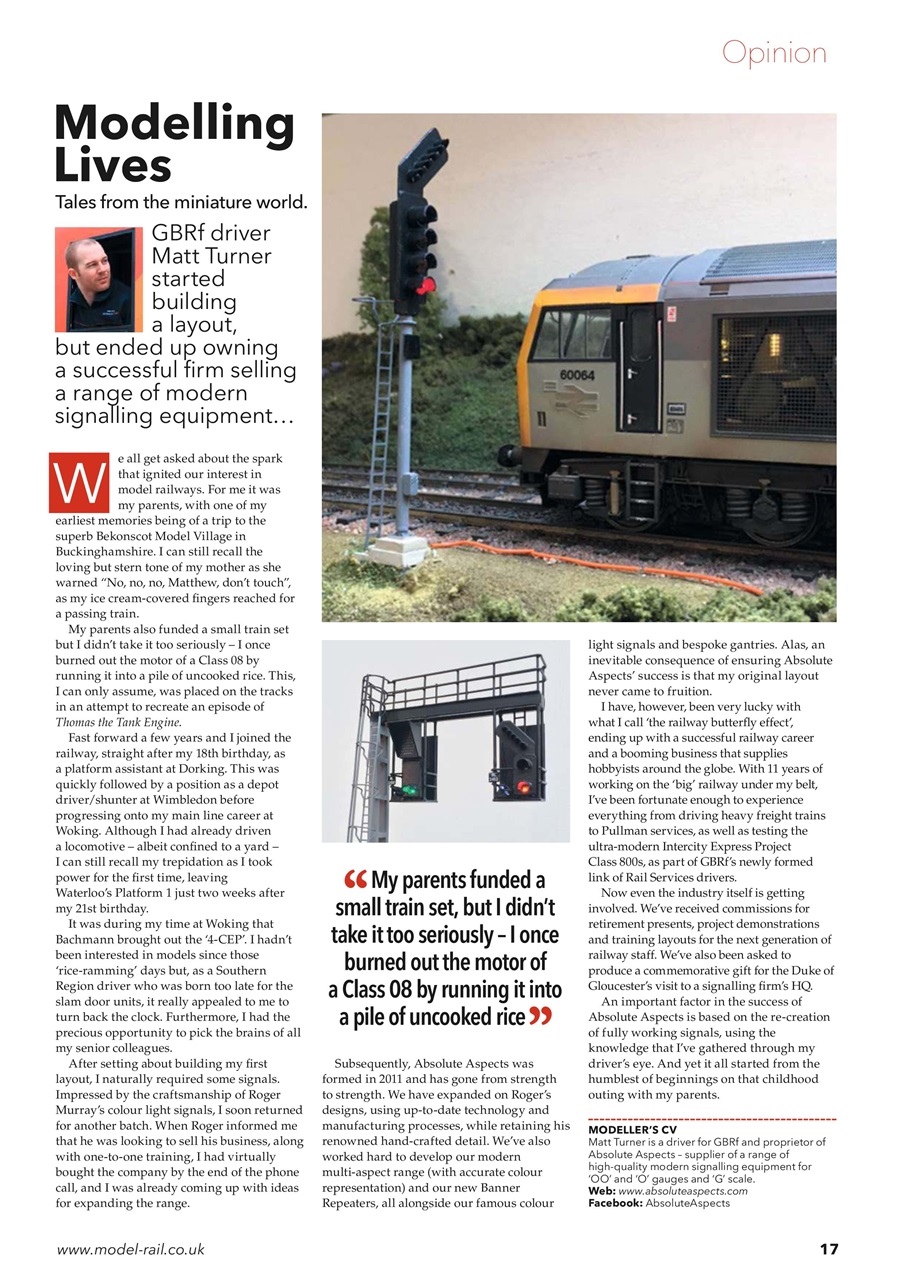 Model Rail Preview Pages