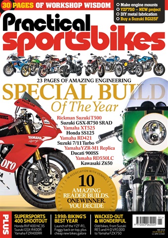 Practical Sportsbikes issue May 2018