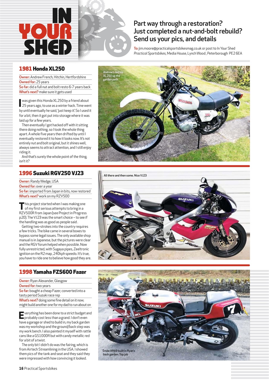 Practical Sportsbikes Preview Pages