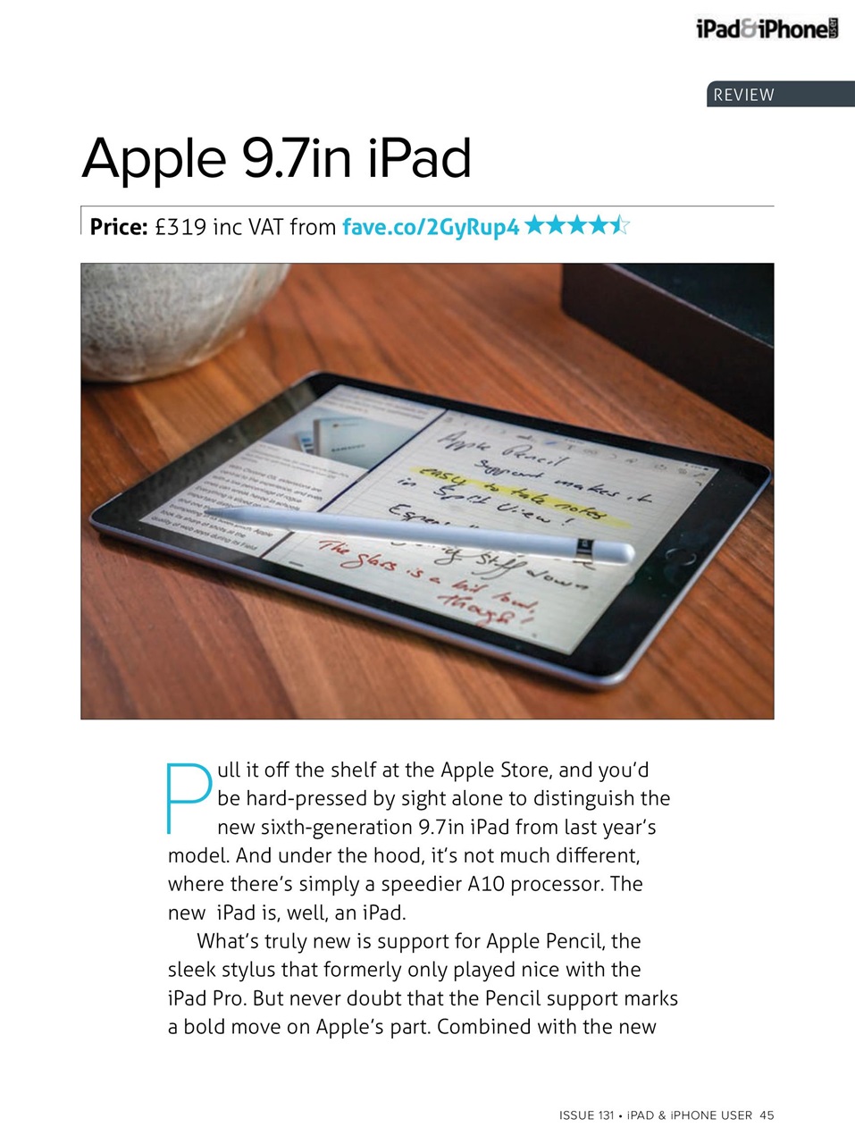 iPad and iPhone User Preview Pages