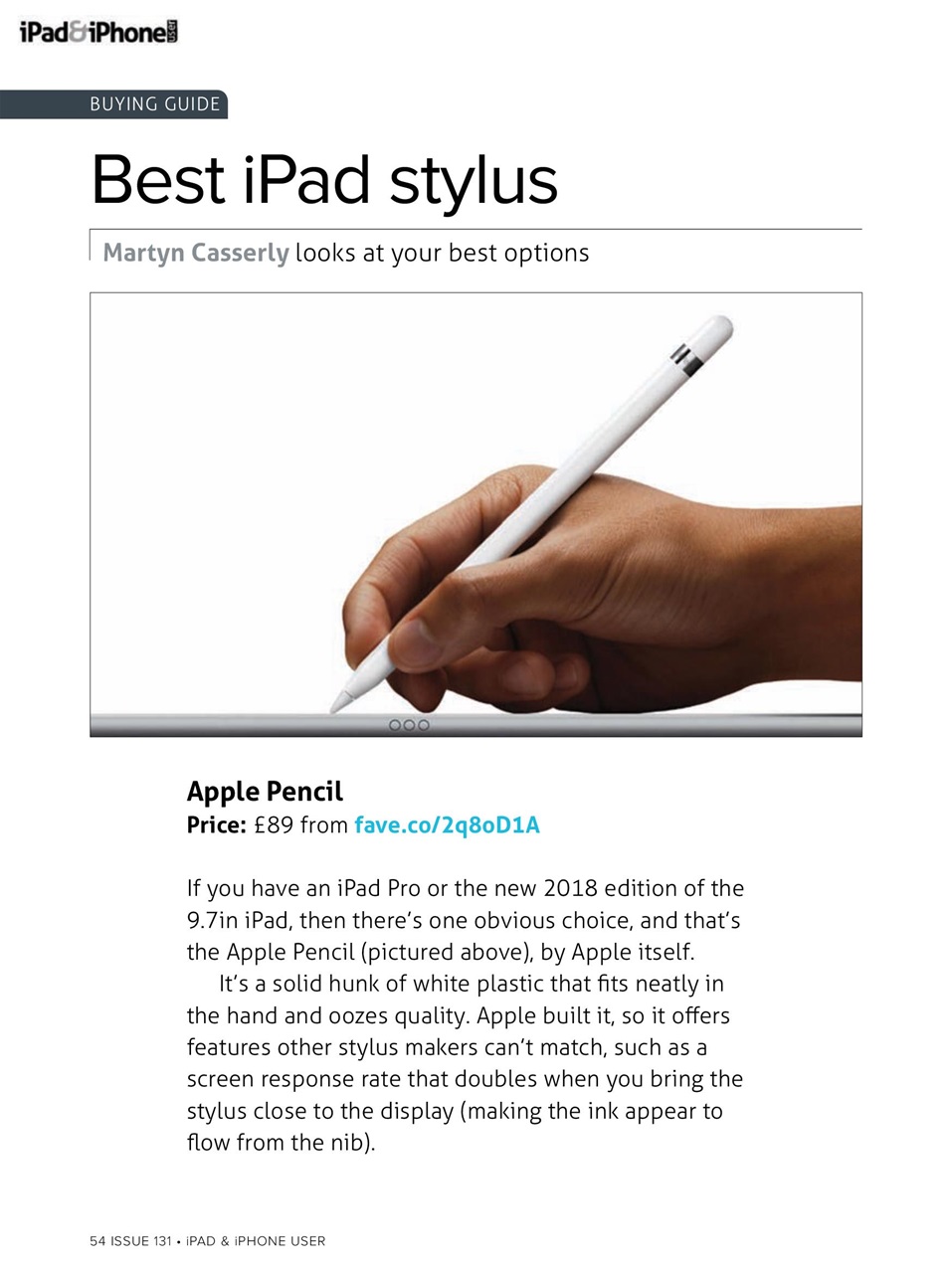 iPad and iPhone User Preview Pages