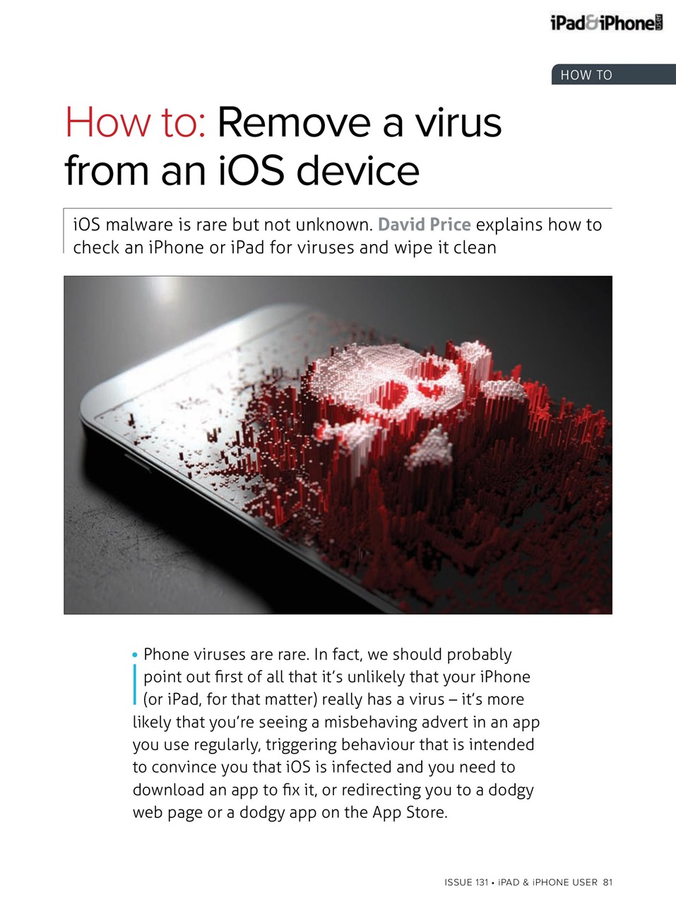 iPad and iPhone User Preview Pages