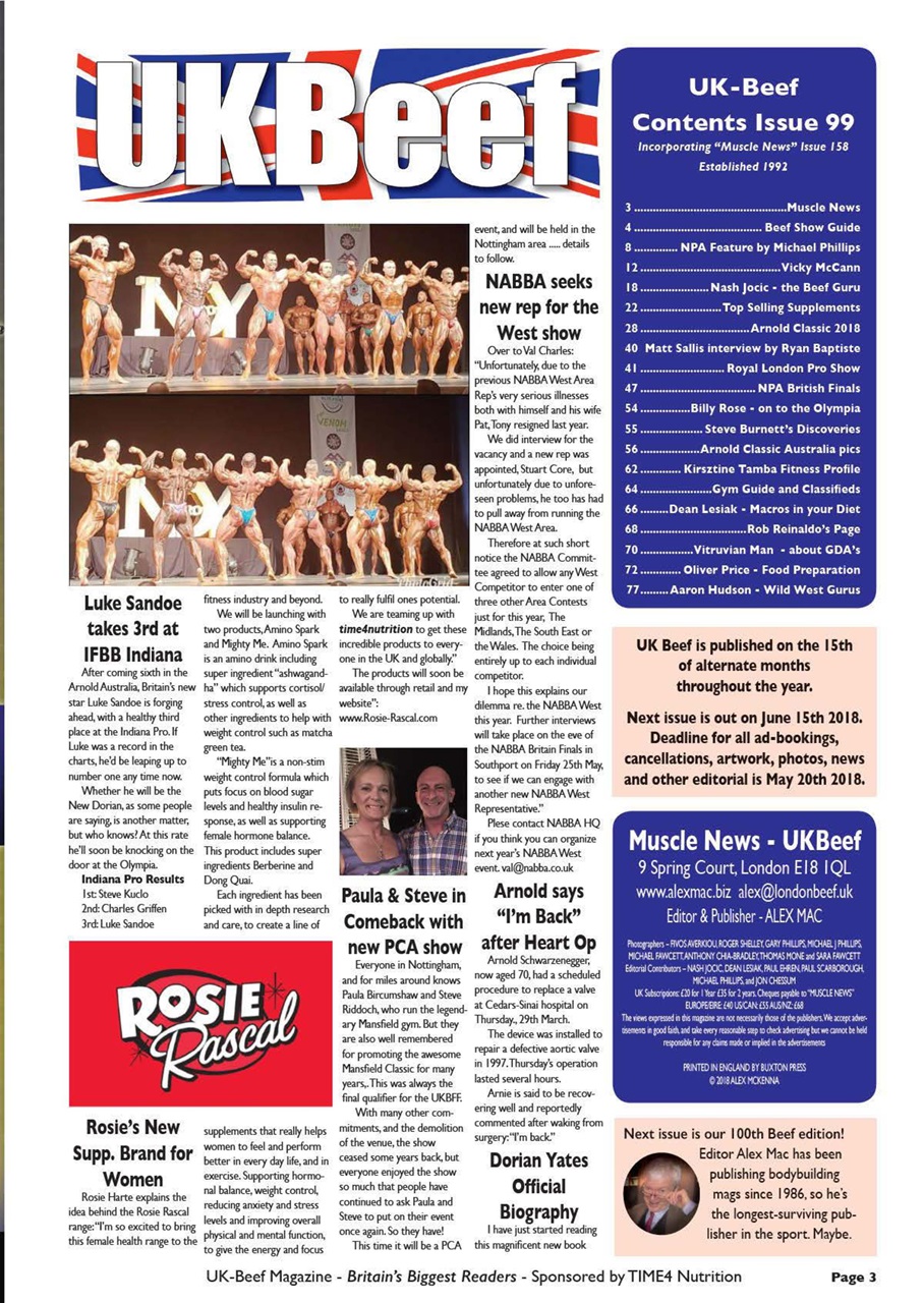 UK Beef Magazine Preview Pages